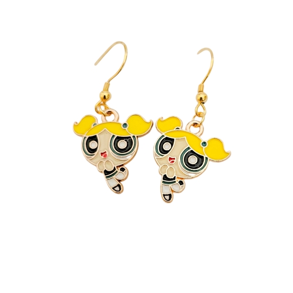 Powerpuff girls' earrings for women - Picture 4 of 7